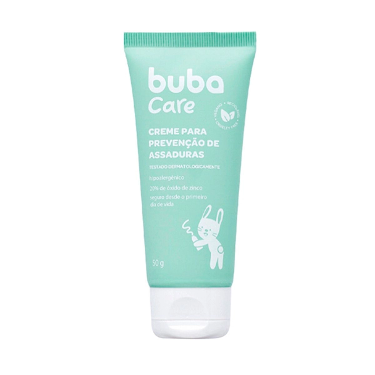 Creme Para Prevenção De Assaduras Buba Care Com 50g