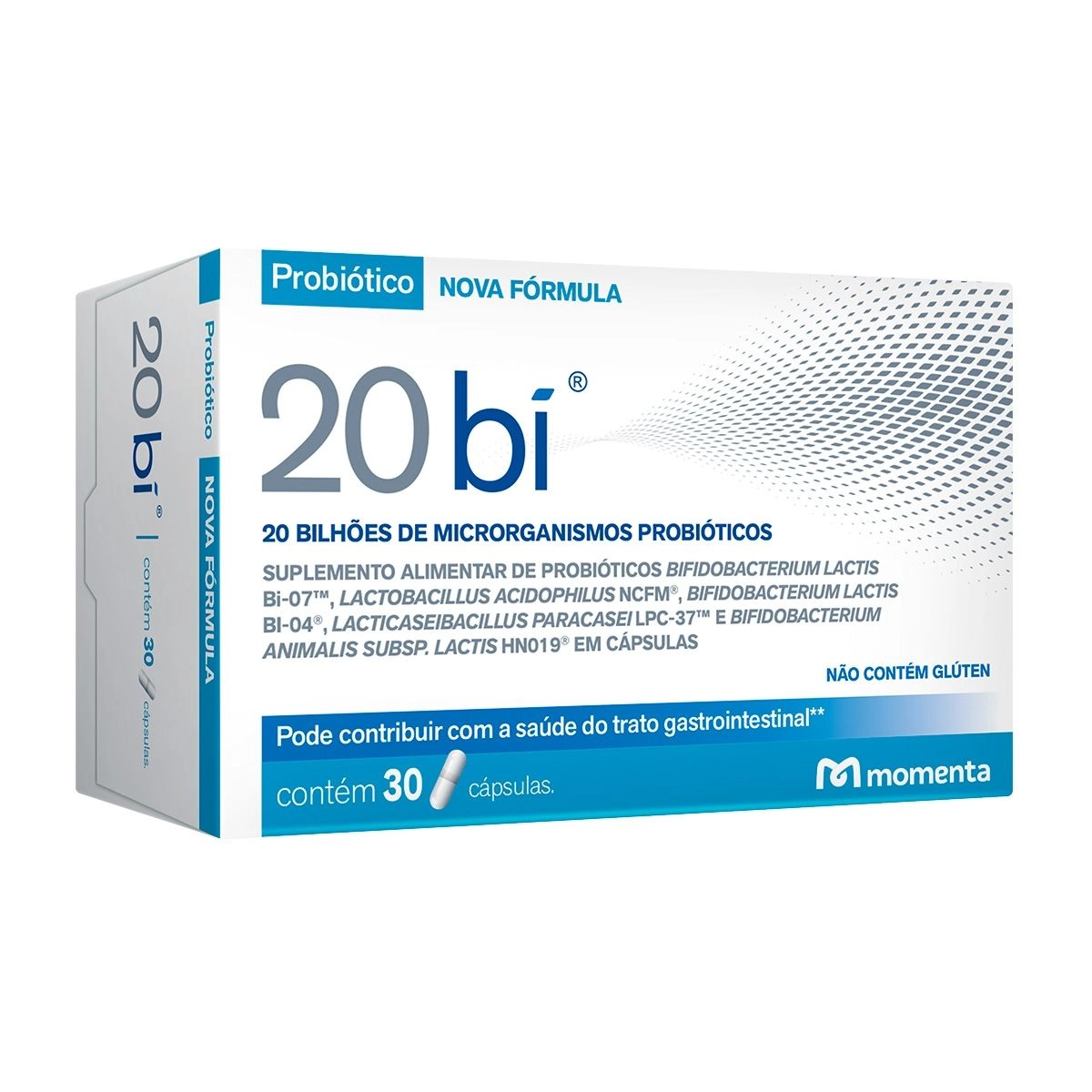 Probiótico 20 Bi Com 30 Cápsulas Momenta