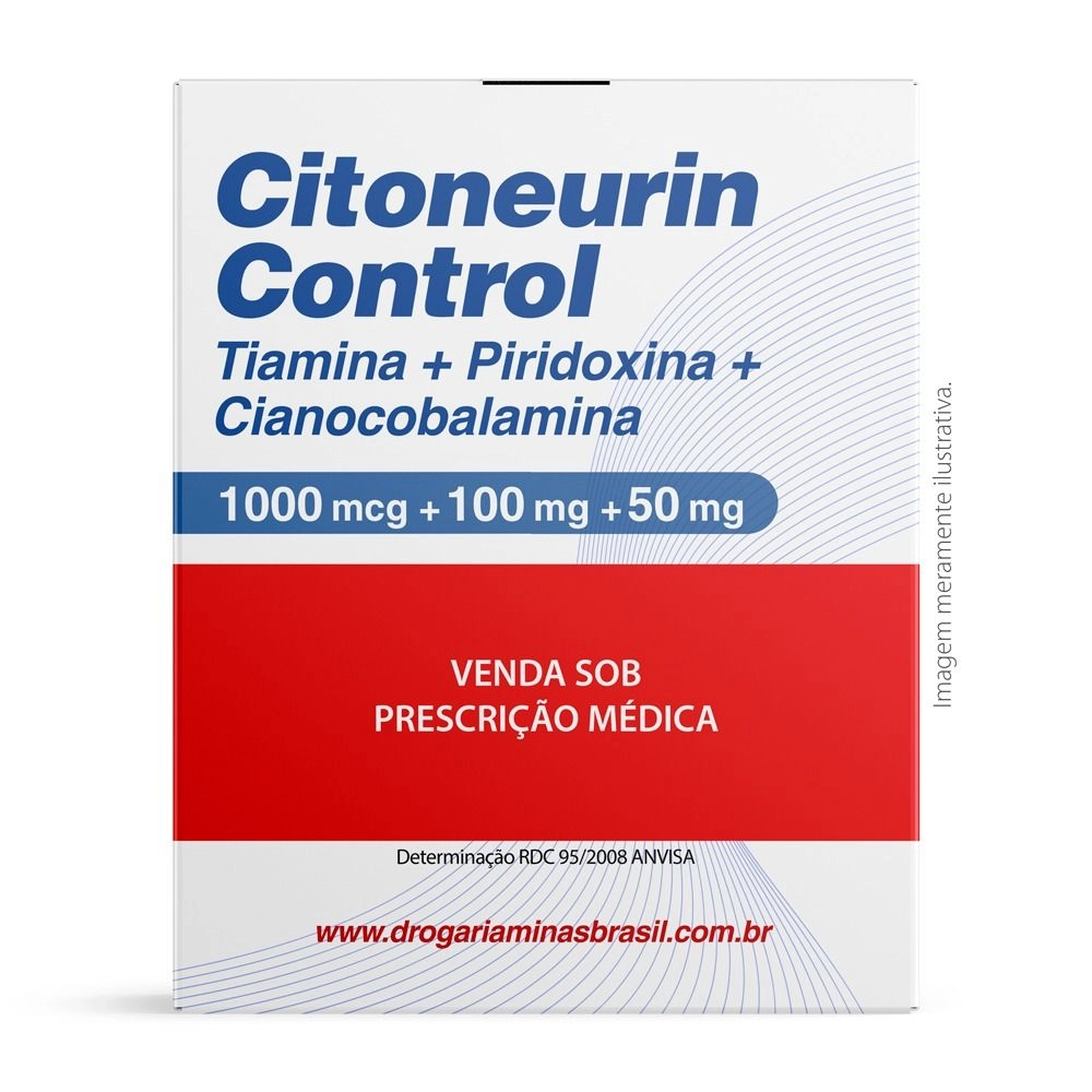 Citoneurin Control 1000 60 Comprimidos Revestidos: Preço e para que serve