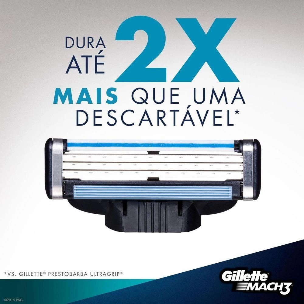 Aparelho de Barbear Gillette Mach 3 Com 01 Unidade