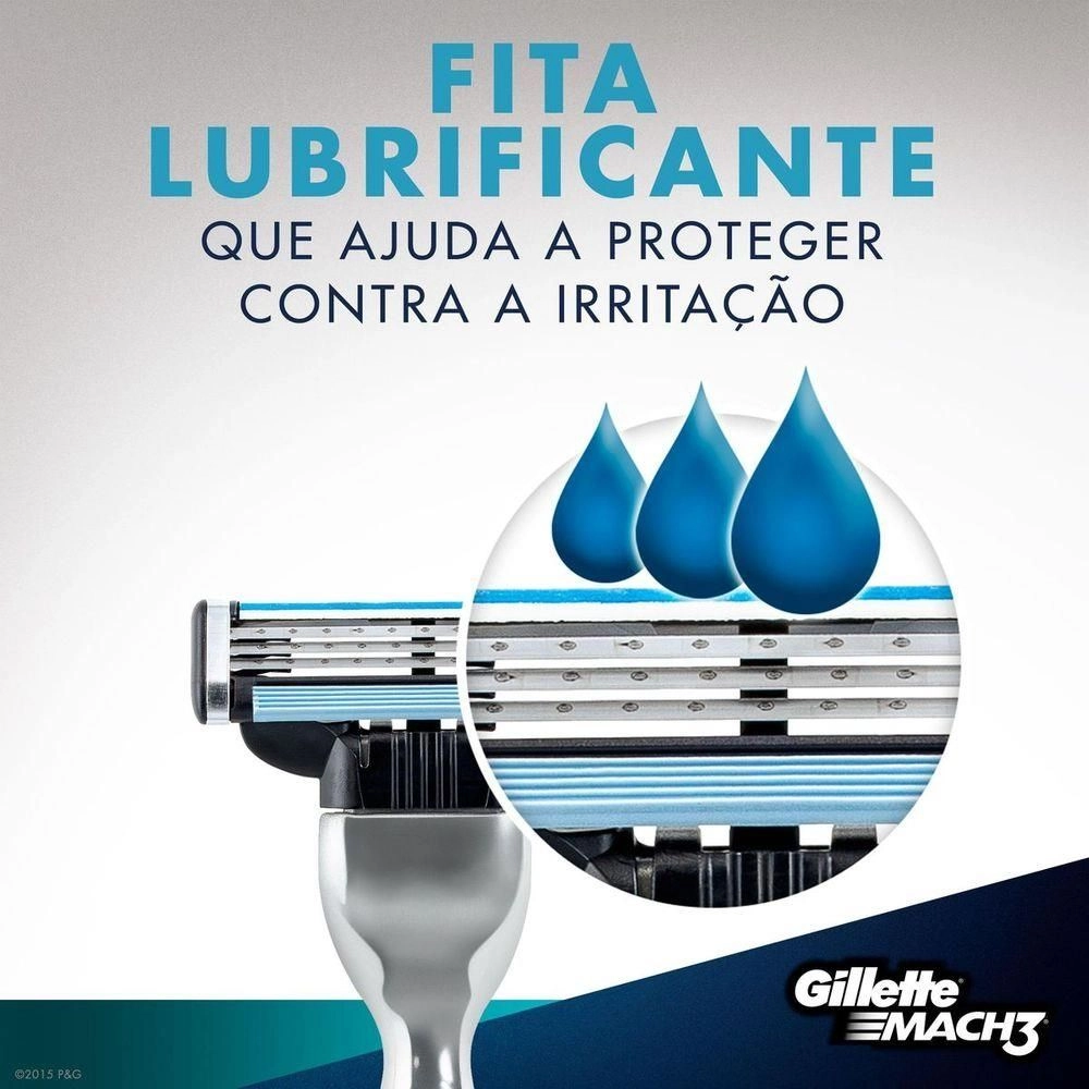Aparelho de Barbear Gillette Mach 3 Com 01 Unidade
