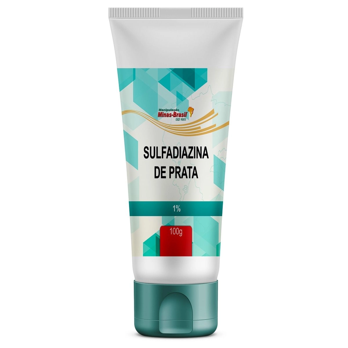 Pomada de Sulfadiazina de Prata 1% Com 100G - Drogaria Minas-Brasil