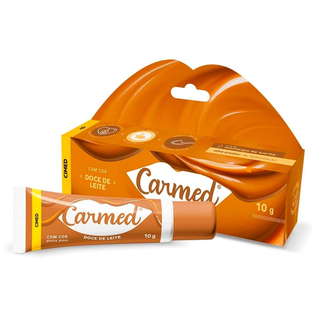 Carmed Doce de Leite Hidratante Labial 10g