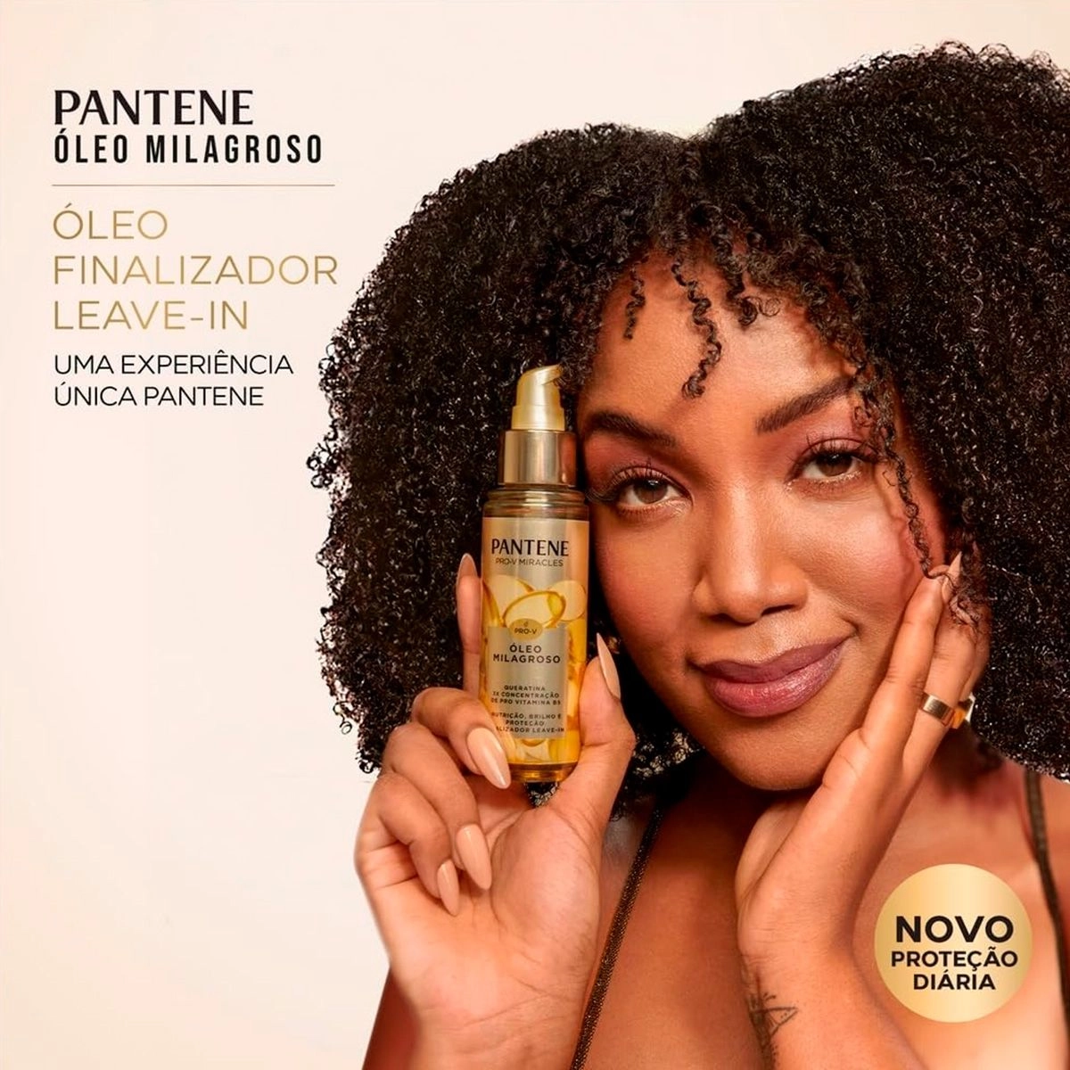 Óleo Capilar Pantene Milagroso Queratina 95ml