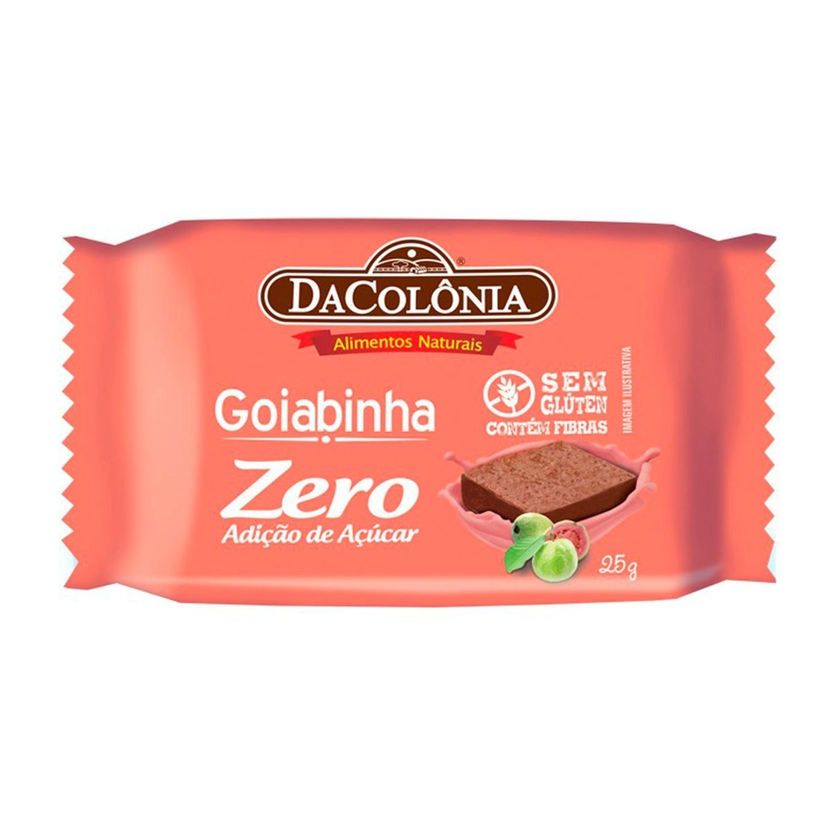 Goiabinha Zero Açucar Com 25g DaColônia