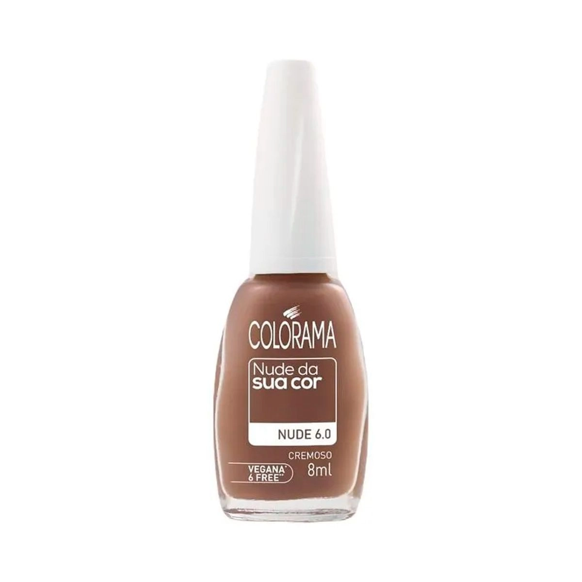 Esmalte Colorama Nude da Sua Cor Nude 6.0 Cremoso 8Ml