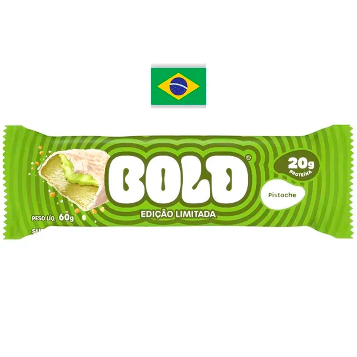 Bold Bar Pistache 60g