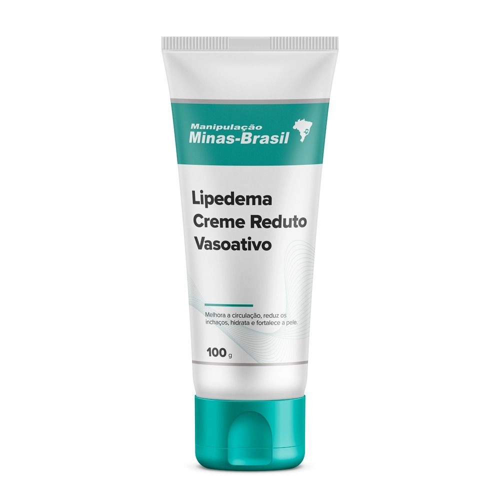 Lipedema Creme Reduto Vasoativo Com 100G - Drogaria Minas-Brasil