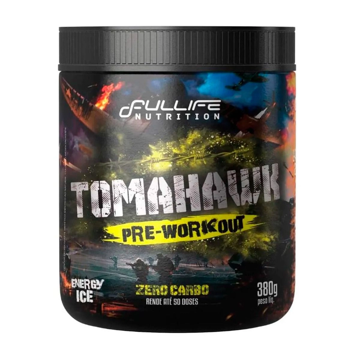 Pré Treino Tomahawk Energy Ice 380g Fullife Nutrition