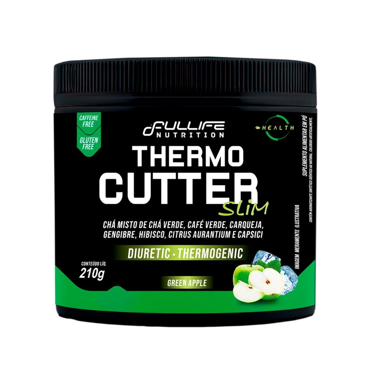 Thermo Cutter Slim Green Apple 210g Fullife Nutrition