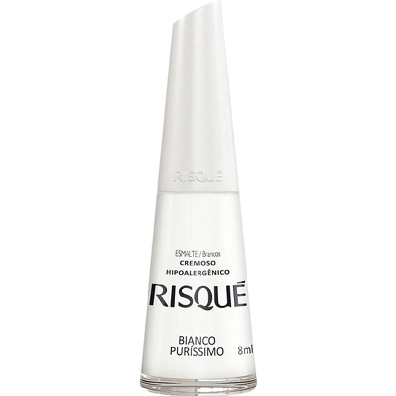 Esmalte Risqué Cremoso Bianco Puríssimo 8Ml