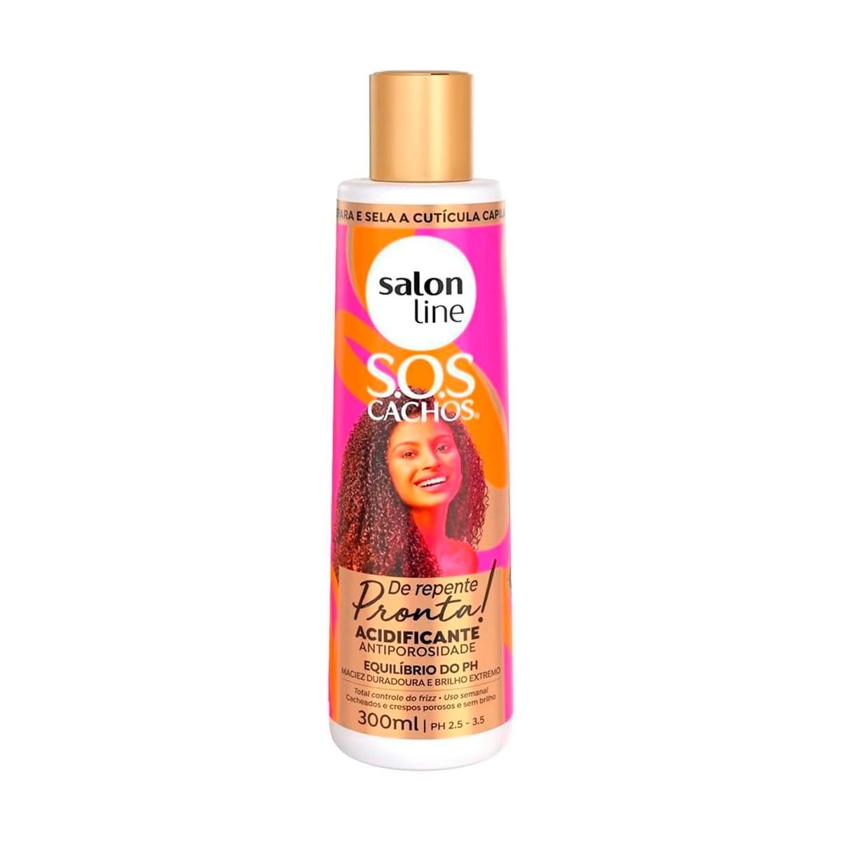 Acidificante Sos Cachos De Repente Pronta 300ml Salon Line