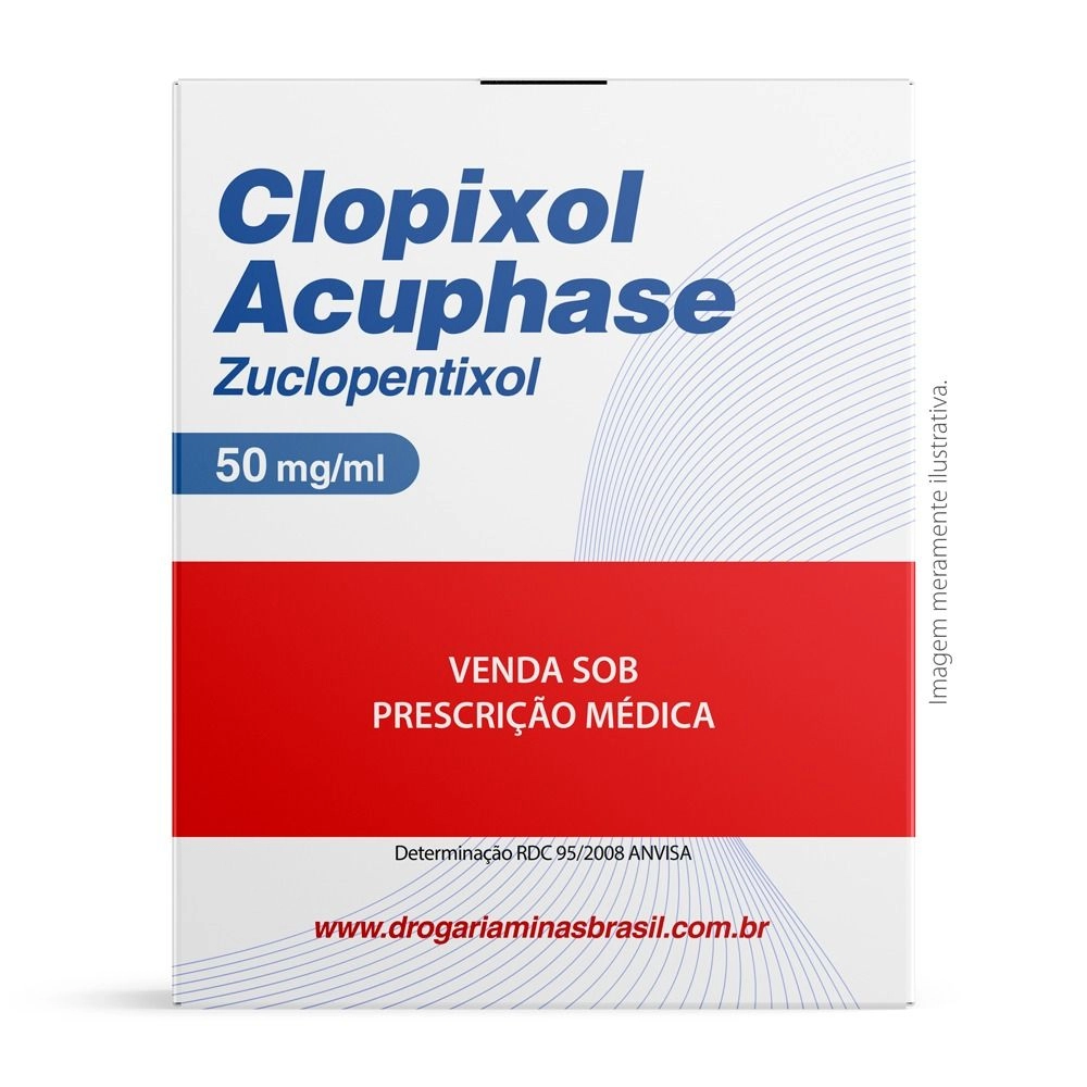 Clopixol Acuphase 50mg/ml Solução Injetável 1 Ampola De 1ml Lundbeck