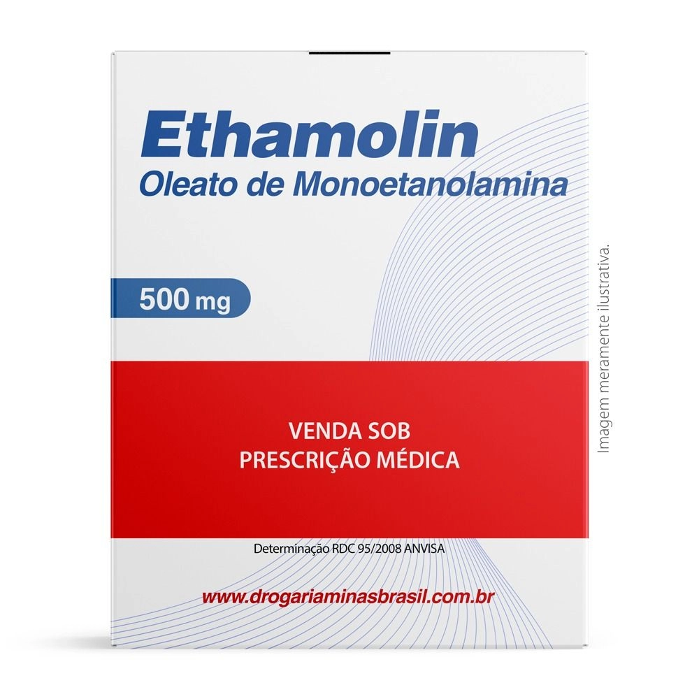 Ethamolin 500mg Solução Injetável 2ml Fqm