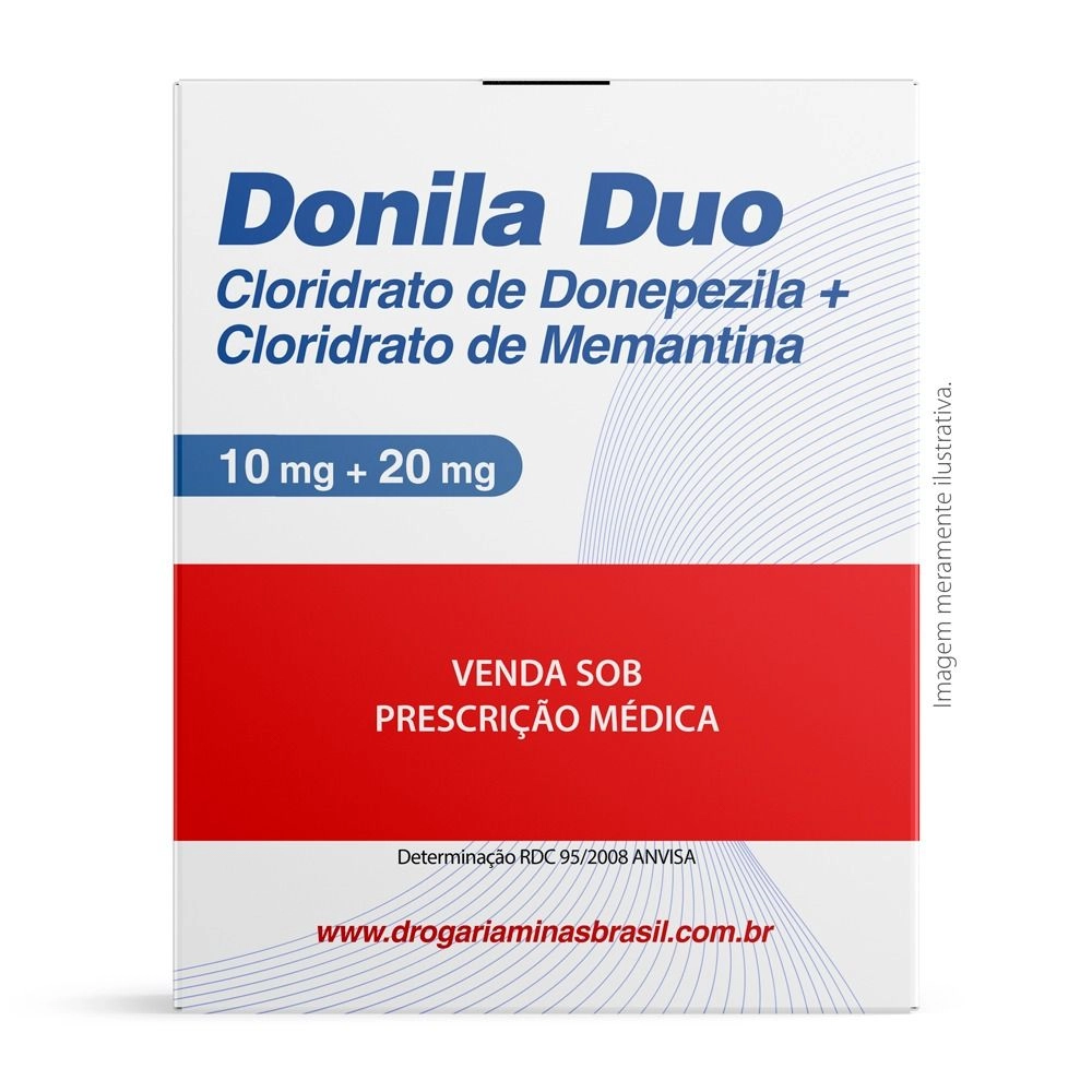 Donila Duo 10mg + 20mg 30 Comprimidos Aché