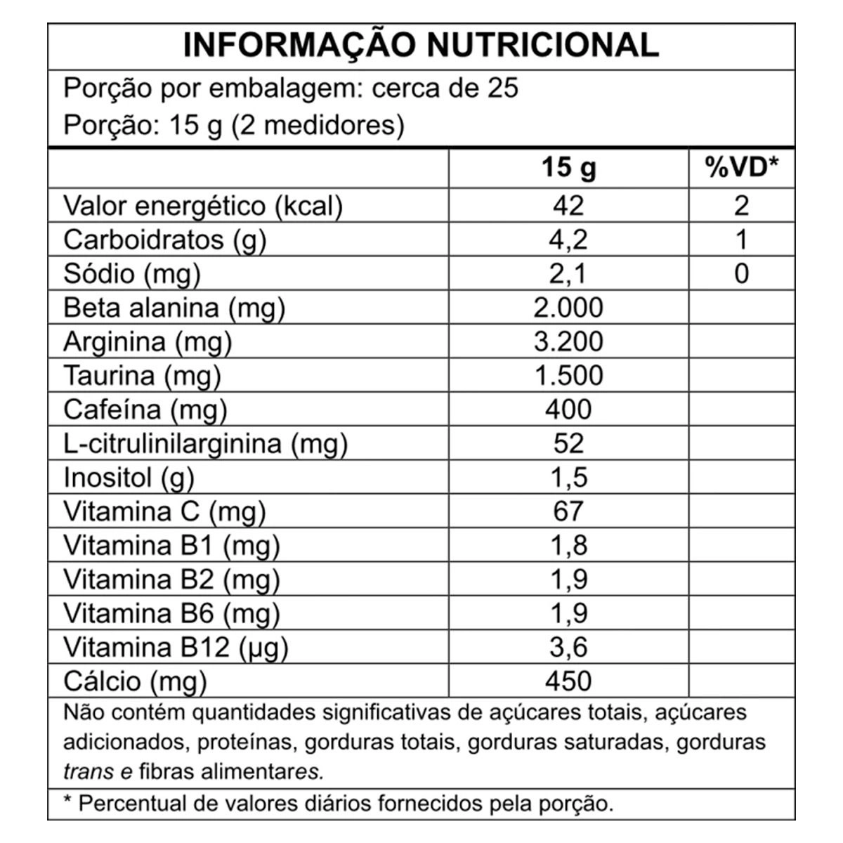 Pré Treino Tomahawk 380g Maçã Verde Fullife