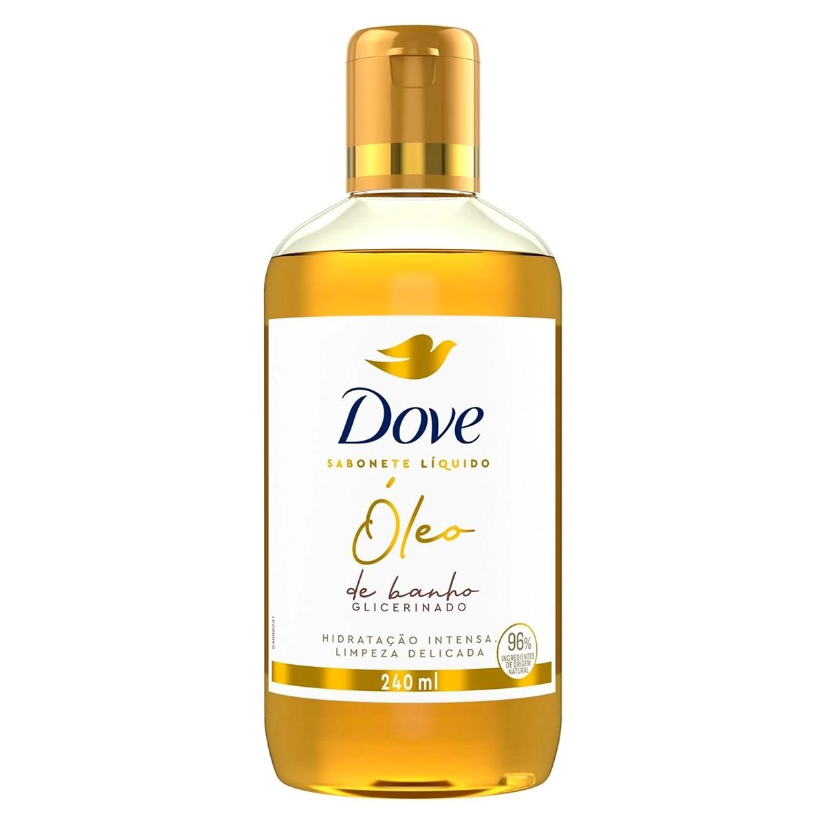 Sabonete Líquido Oleo De Banho Glicerinado Dove 240Ml