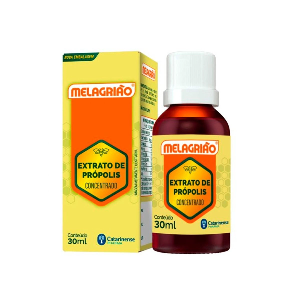 Extrato de Própolis Melagrião Propolive 30ml Catarinense