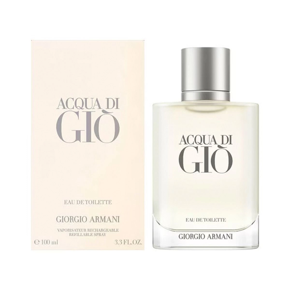 香水(男性用) NEW Acqua Di Gio EDT 100ml Eau De Toilette Giorgio Armani Acqua Di Giò Perfume Masculino