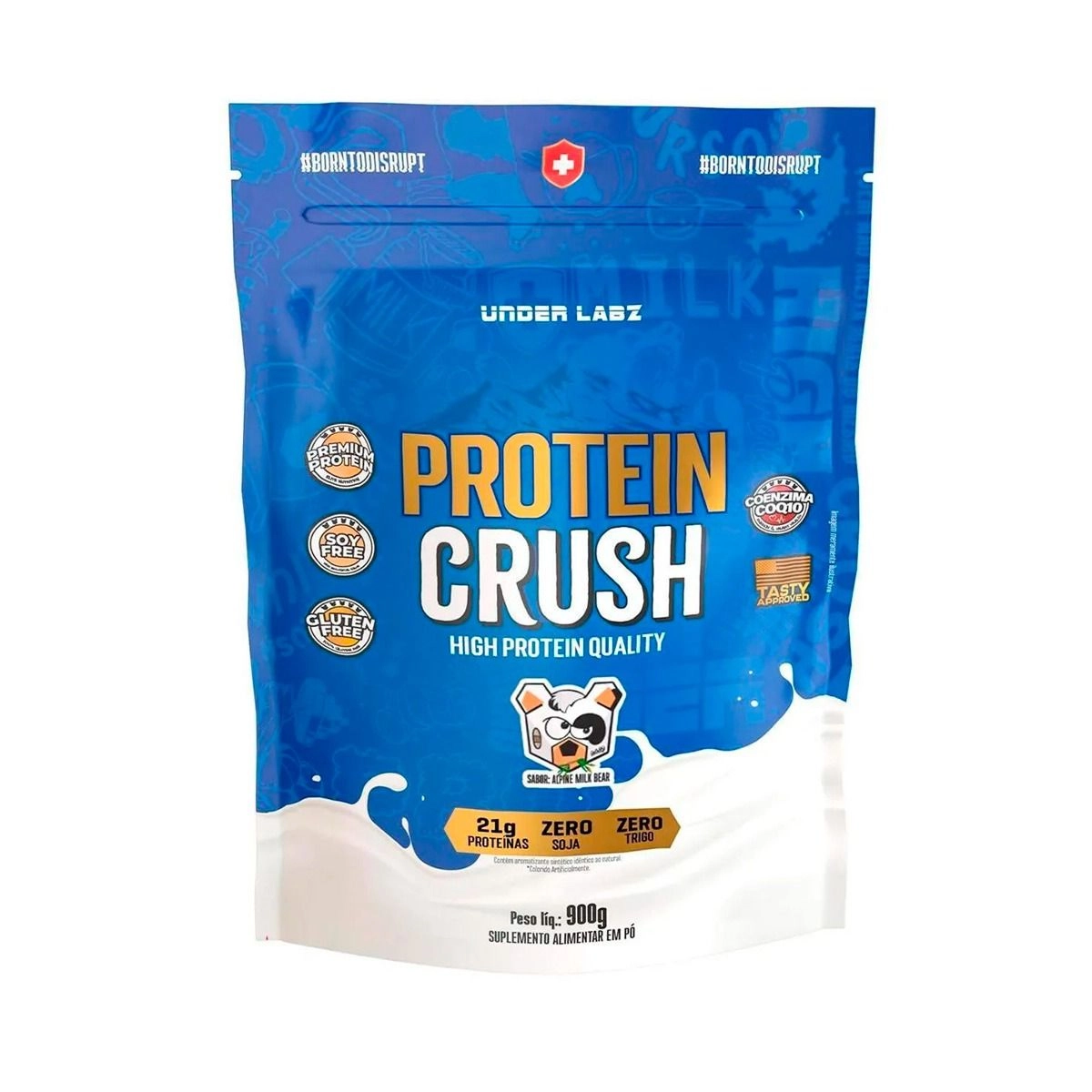 Whey Protein Under Labz Crush Alpine Milk Bear Refil 900g
