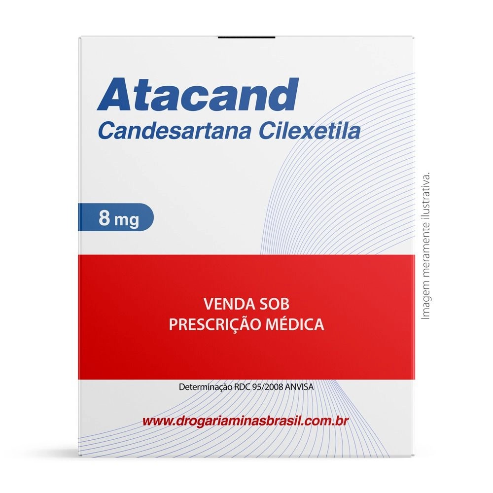 Atacand 8mg 30 Comprimidos