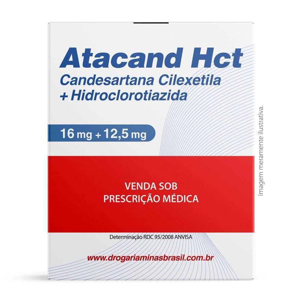 Atacand Hct 16mg + 12,5mg 30 Comprimidos