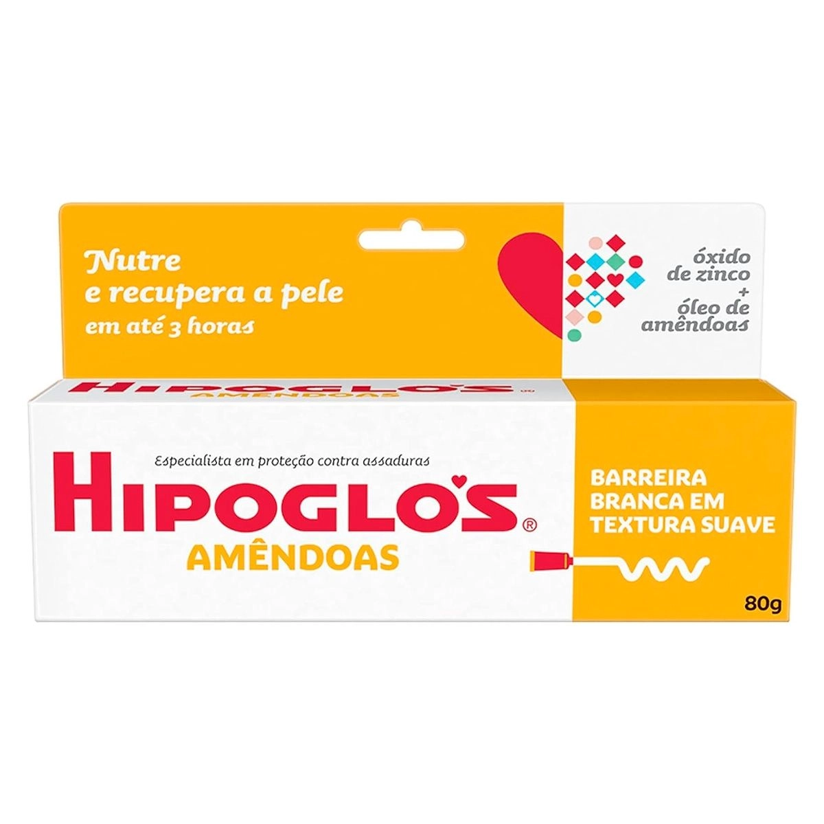 Hipoglos Amendoas Pomada 80G