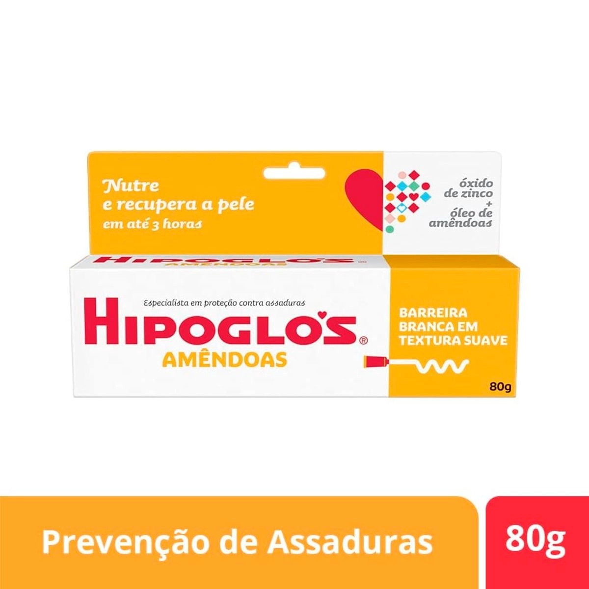Hipoglos Amendoas Pomada 80G