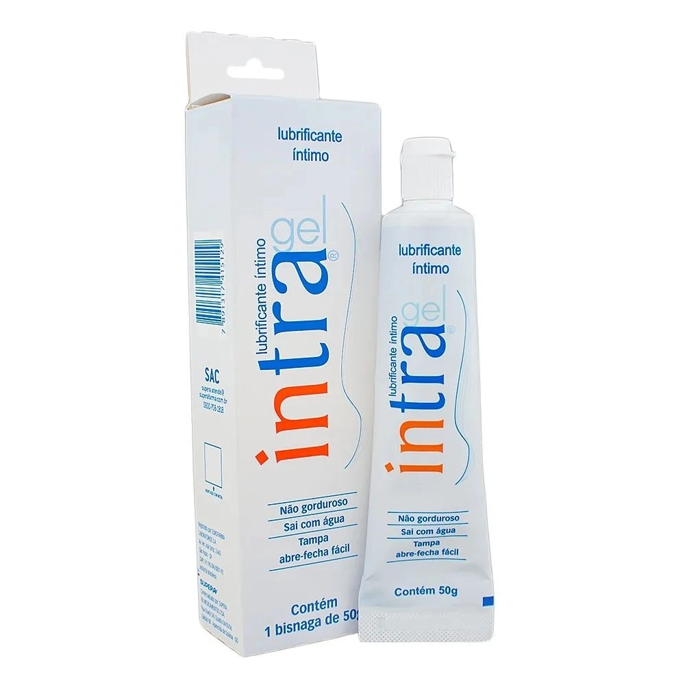Gel Lubrificante Íntimo Intra Gel 50G