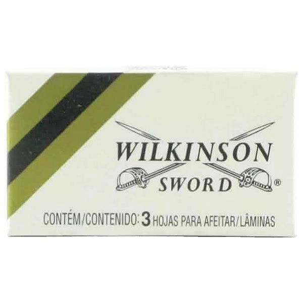 Lâmina Wilkinson Sword Com 3 Unidades