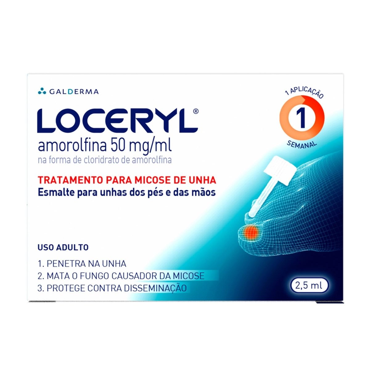Loceryl 5% Esmalte 2,5 Ml