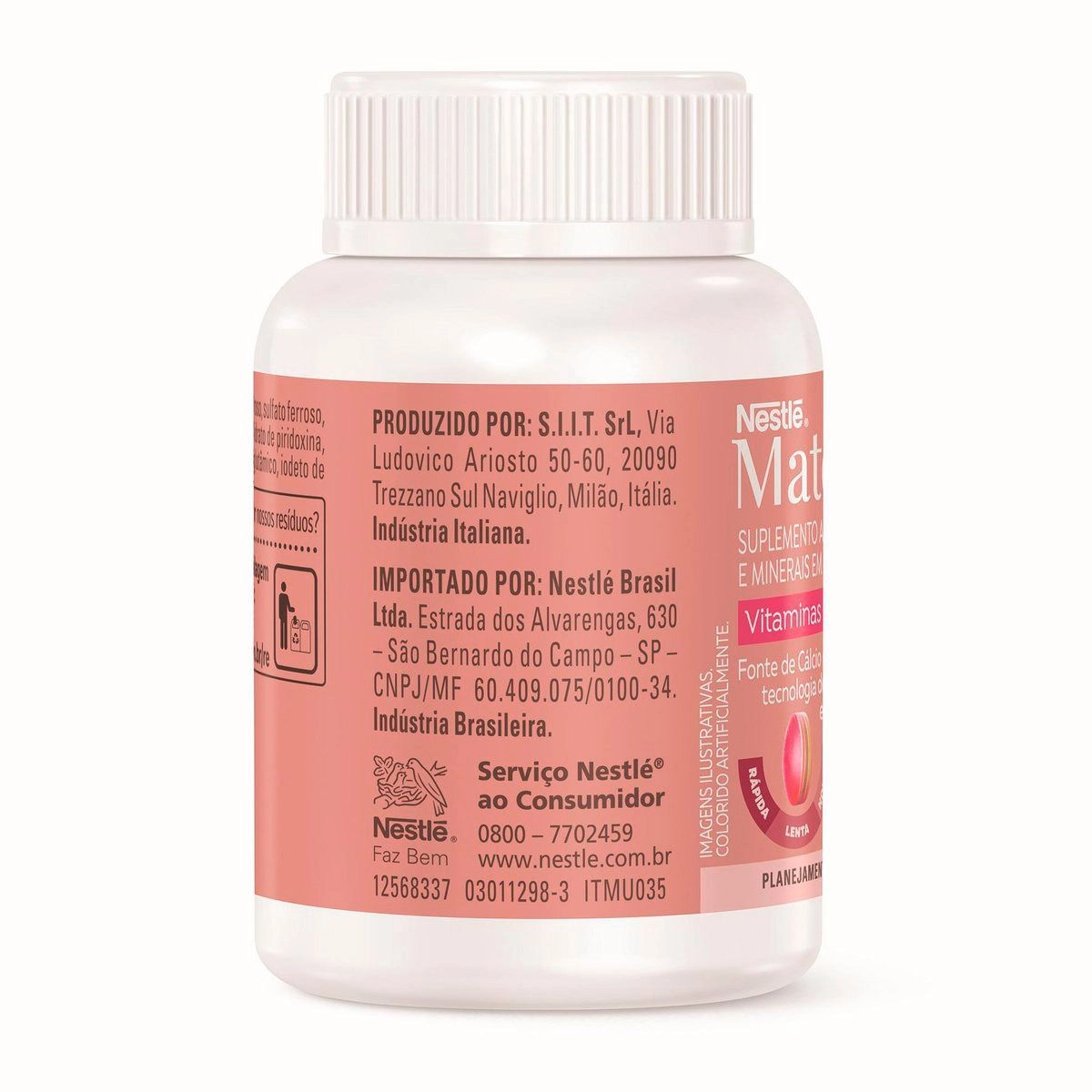 Suplemento Alimentar Materna Vitaminas e Minerais 30 Unidades