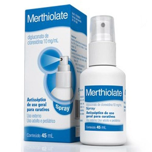 Merthiolate 10Mg/Ml Spray C/ 45 Ml