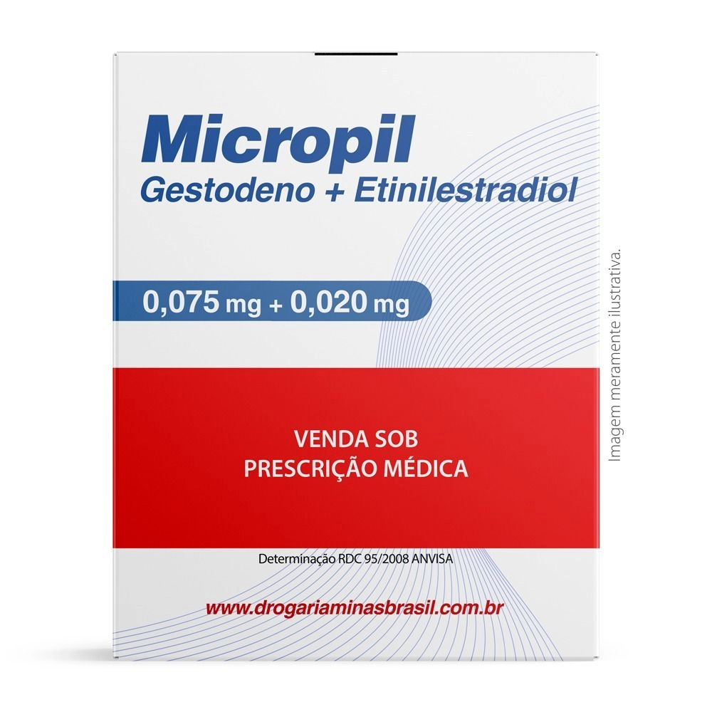 Micropil 0,075 Mg + 0,020 Mg C/ 21 Comprimidos