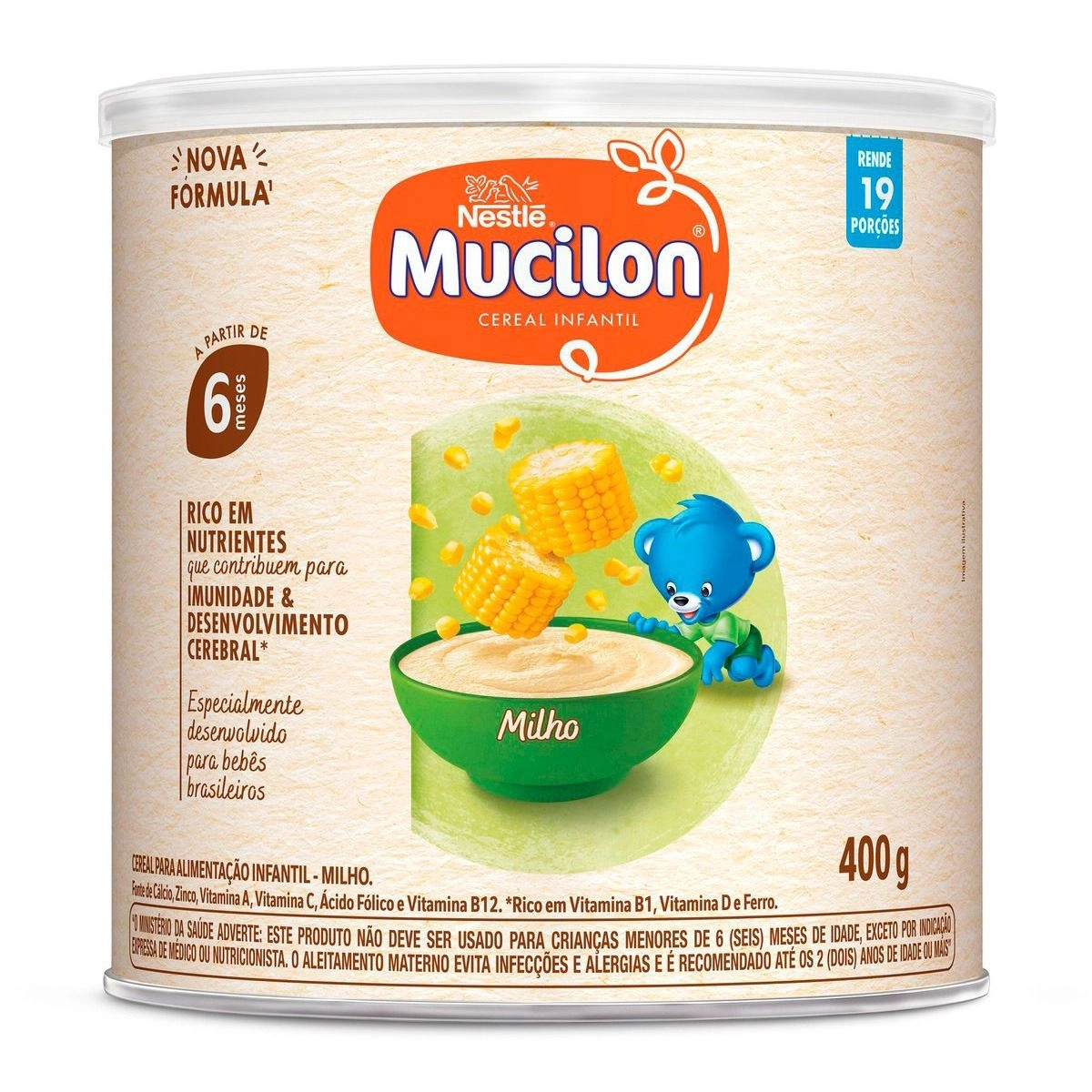 Cereal Infantil Mucilon Milho 400g