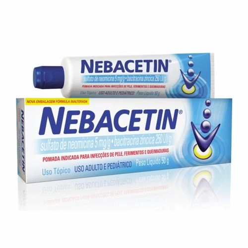 Nebacetin Pomada 50g: Preço e para que serve