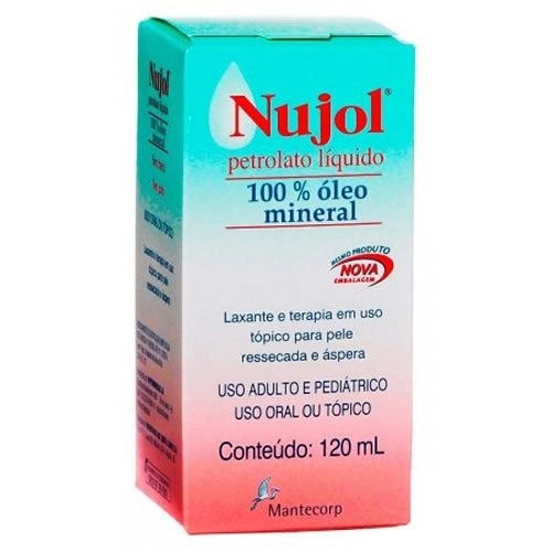 Nujol Óleo Mineral C/ 120 Ml