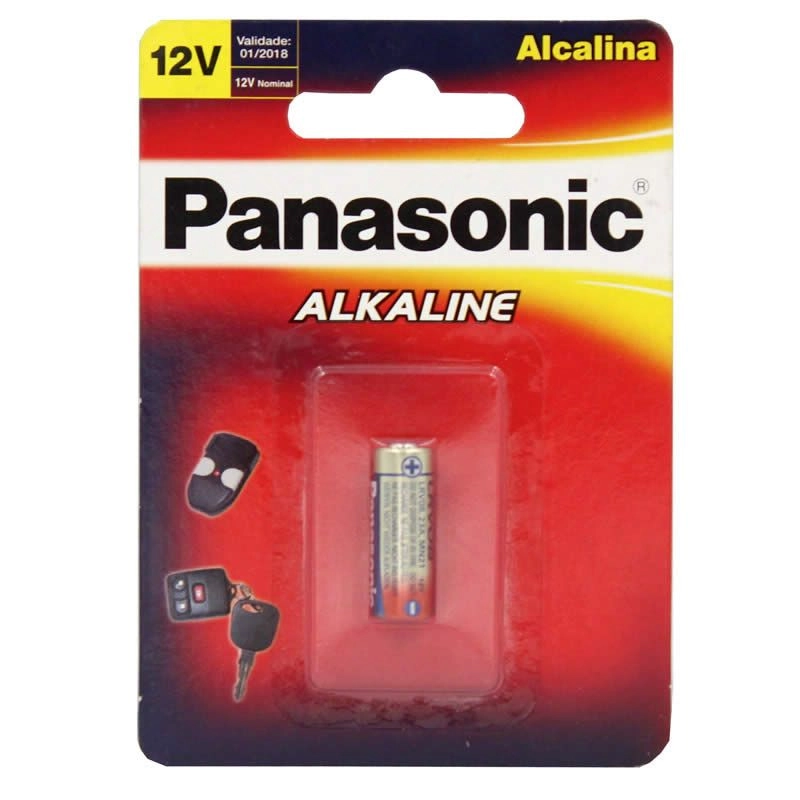 Bateria Panasonic Alcalina 12V Com 1 Unidade