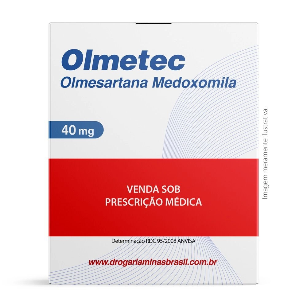Olmetec 40mg Com 30 Comprimidos Pfizer