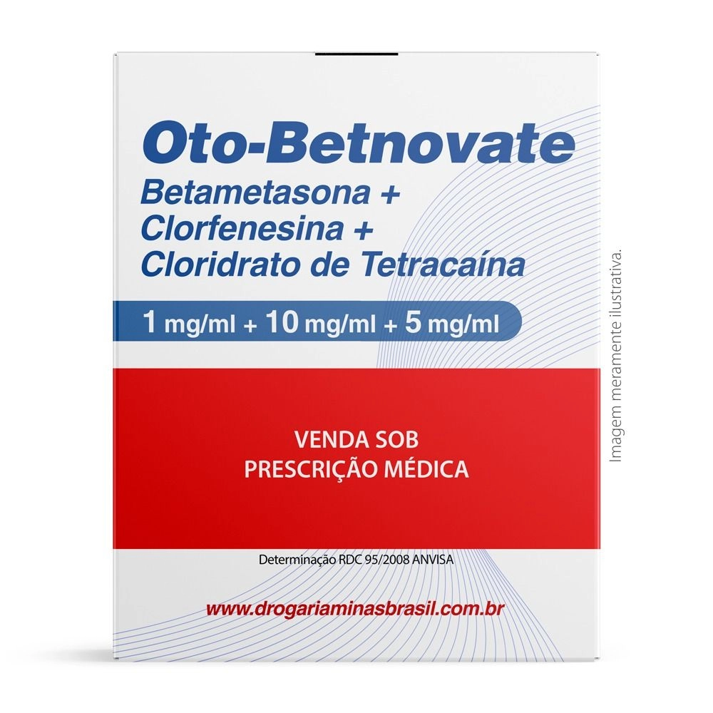 Oto Betnovate Solução Frasco Conta-Gotas C/10Ml