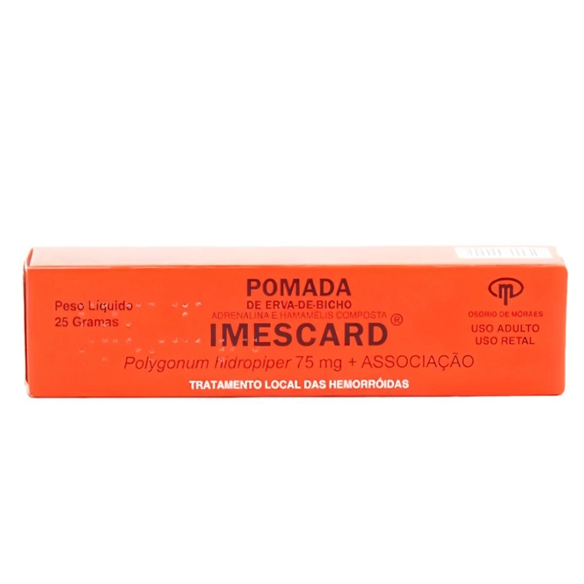 Pomada De Erva-De-Bicho Imescard 75Mg + 0,00625Ml + 50Mg C/ 25G