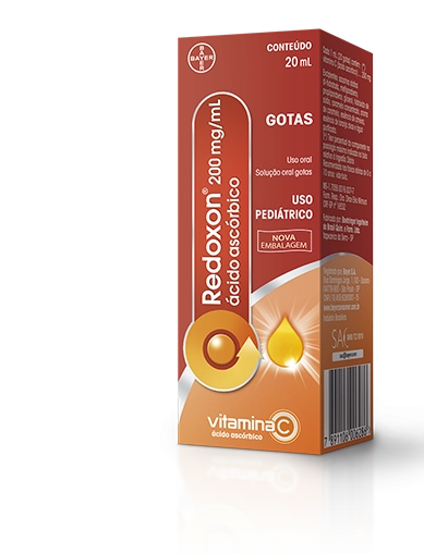 Redoxon Vitamina C Para Bebês Em Gotas Com 20ml Bayer