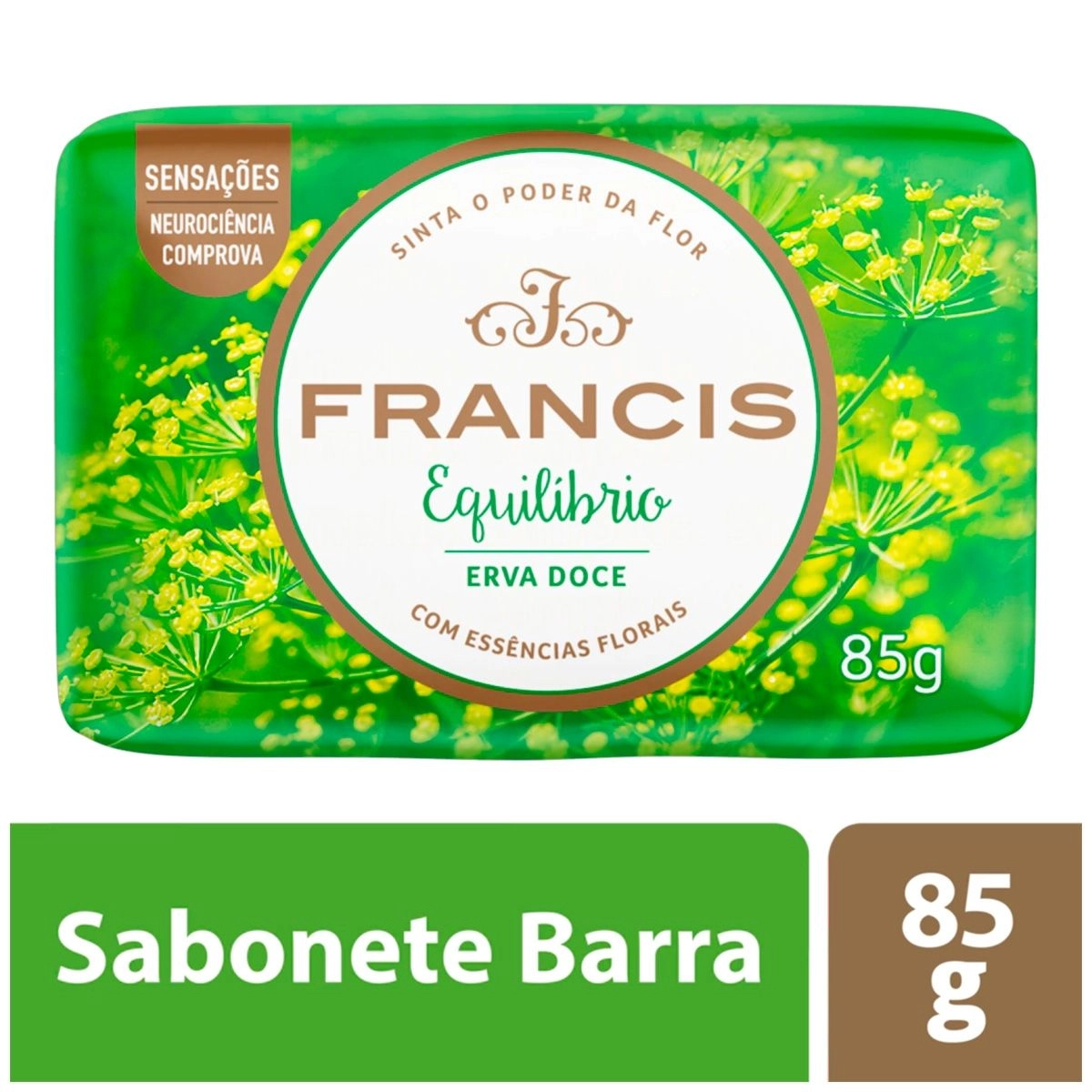 Sabonete Equilíbrio Erva Doce 85g Francis