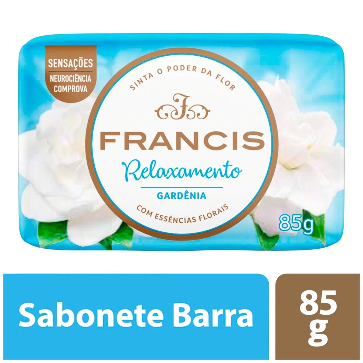 Sabonete Relaxamento Gardênia 85g Francis