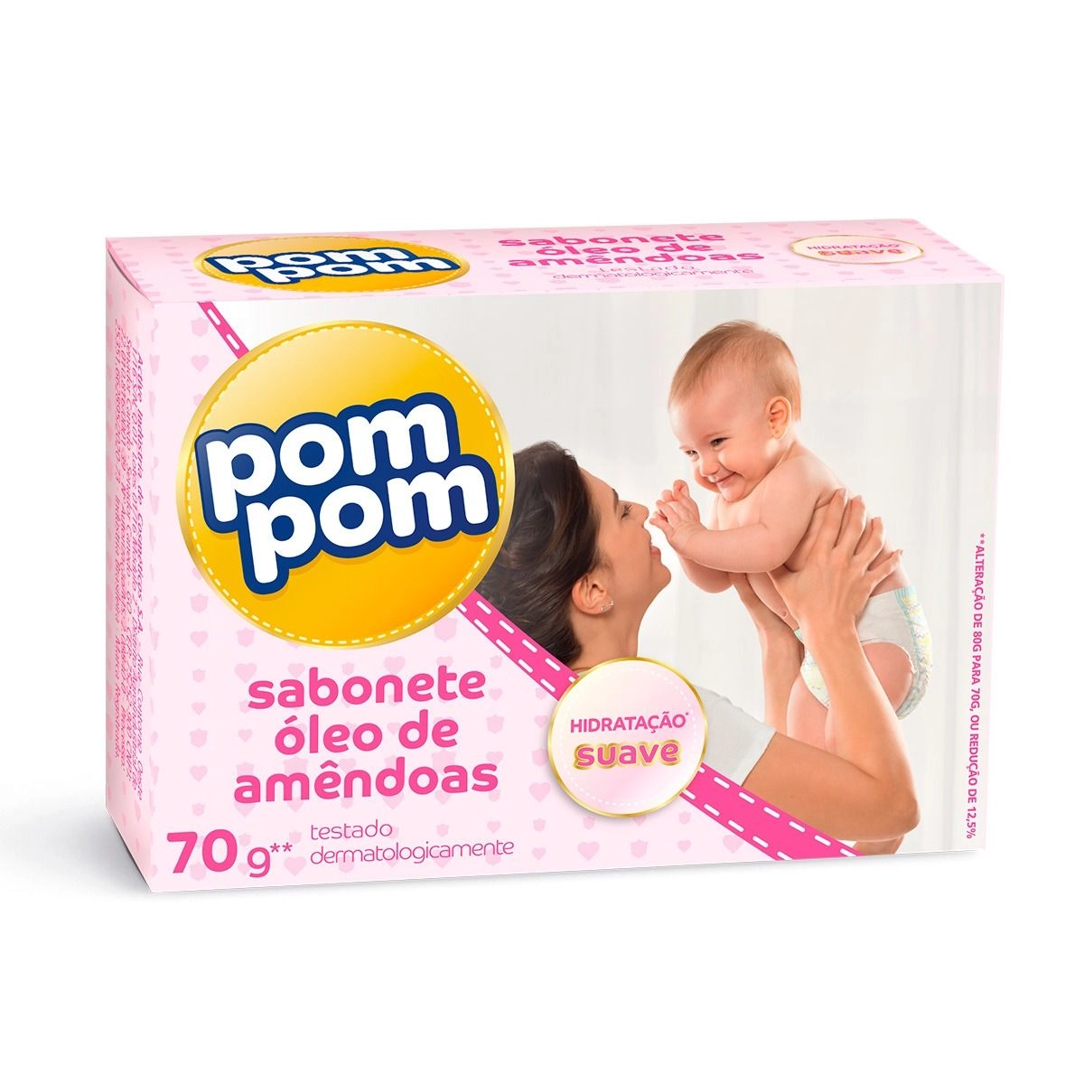 Sabonete Infantil Pom Pom Óleo de Amêndoas 70g