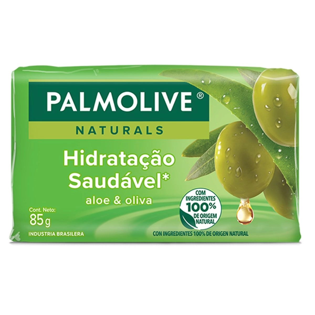 Sabonete Naturals Hidratação Saudável Aloe e Oliva 85g Palmolive
