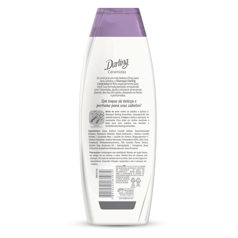 Shampoo Darling Ceramidas 350Ml