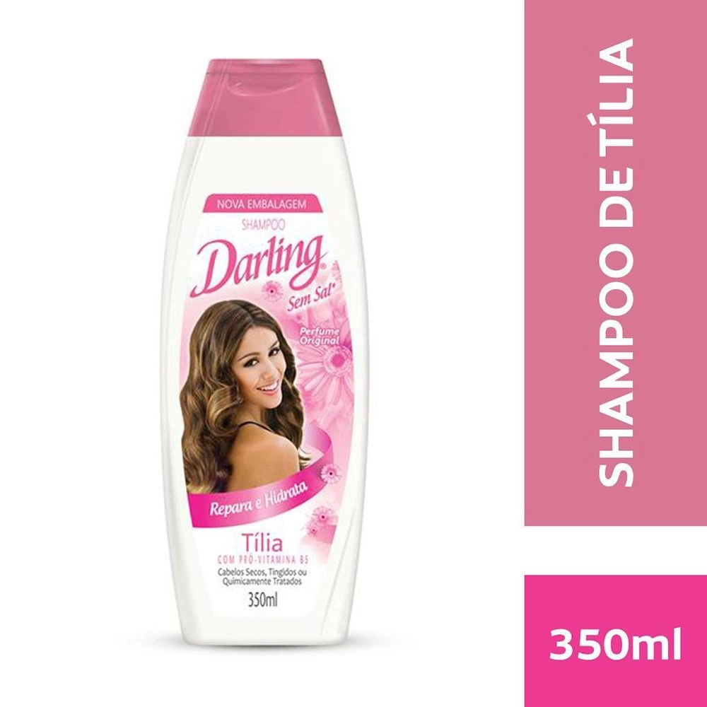 Shampoo Darling Tilia Beleza E Restauração 350Ml