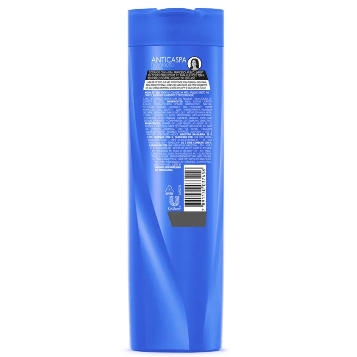 Shampoo Cocriações Anticaspa Hidratação Diária 325ml Seda