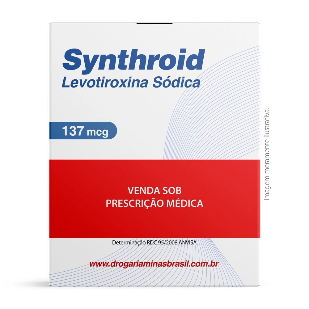 Synthroid 137 Mcg C/ 30 Comprimidos